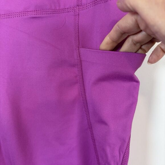 Member's Mark Women's Everyday Perforated Legging Side Pocket Pink Size XXL NWT - Picture 4 of 10